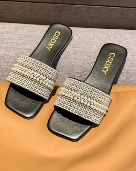 Wears outside summer sandy beach Casual slippers for women