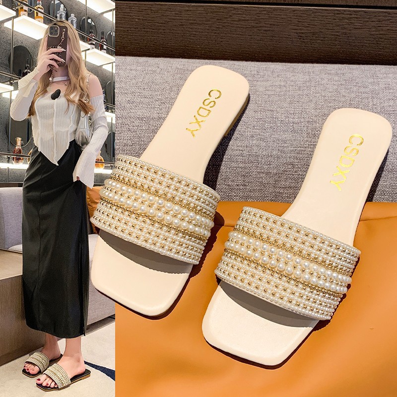 Wears outside summer sandy beach Casual slippers for women