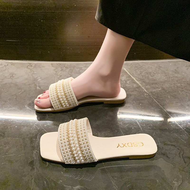 Wears outside summer sandy beach Casual slippers for women