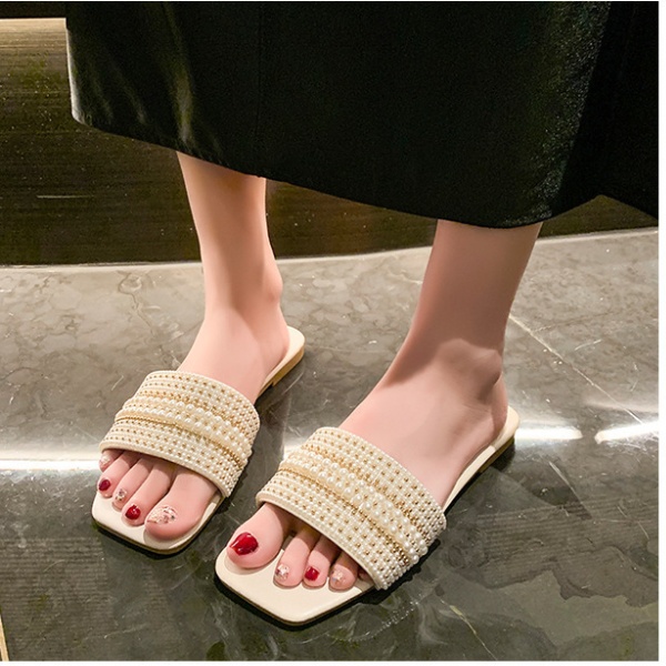 Wears outside summer sandy beach Casual slippers for women