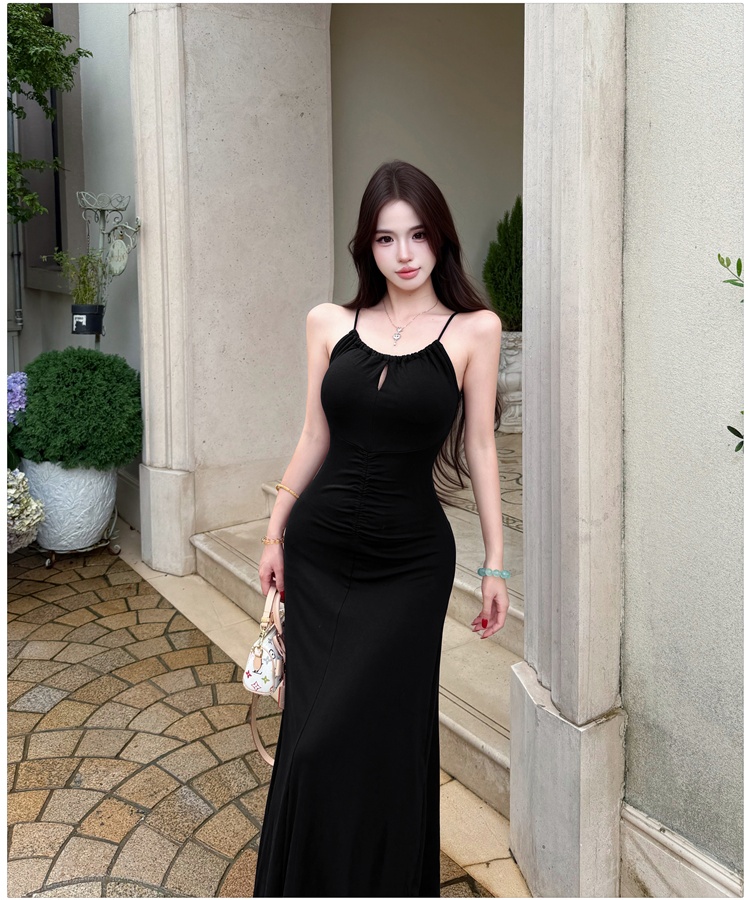 Package hip halter long dress summer sexy dress for women