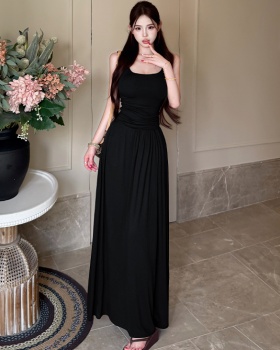 Temperament sexy long dress slim dress for women