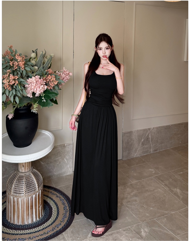 Temperament sexy long dress slim dress for women