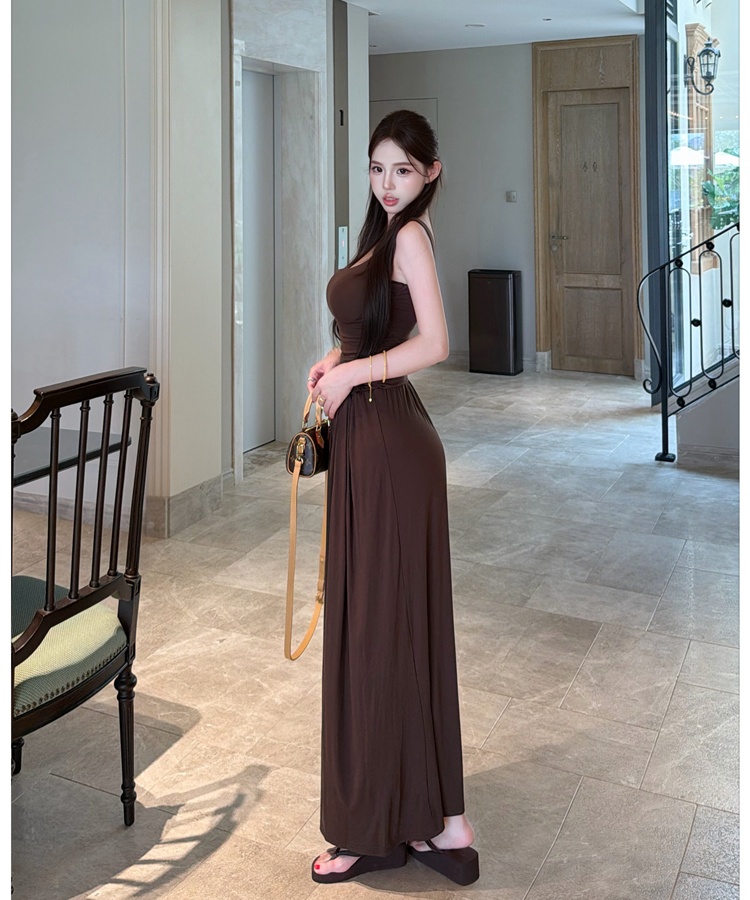 Temperament sexy long dress slim dress for women