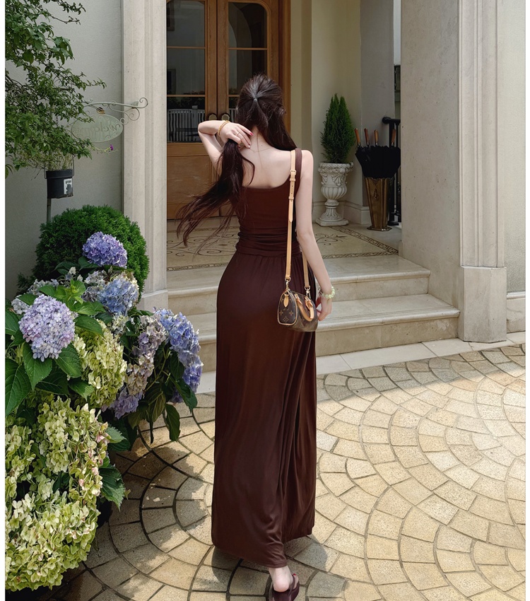 Temperament sexy long dress slim dress for women