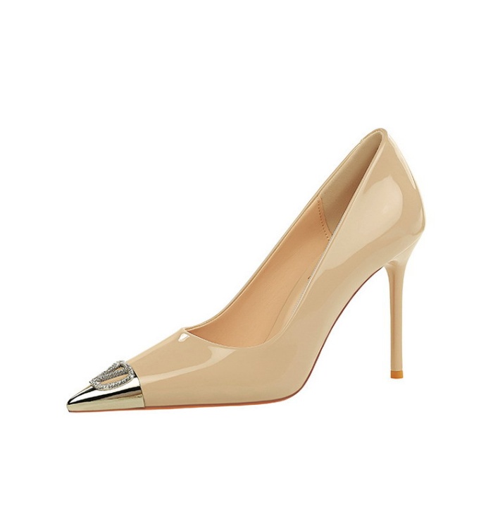 Fine-root lazy shoes European style shoes for women
