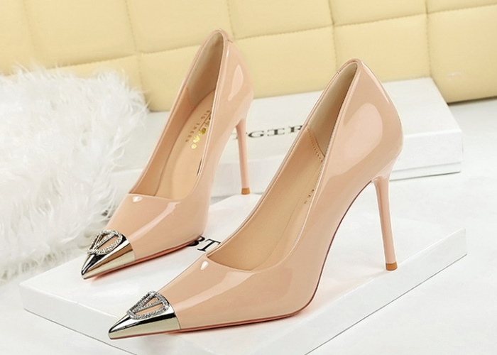 Fine-root lazy shoes European style shoes for women