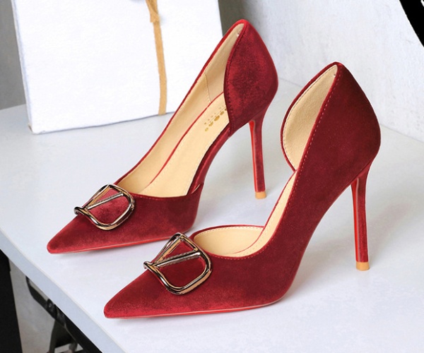 European style formal dress banquet shoes for women