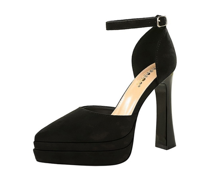 Thick high-heeled platform European style sandals