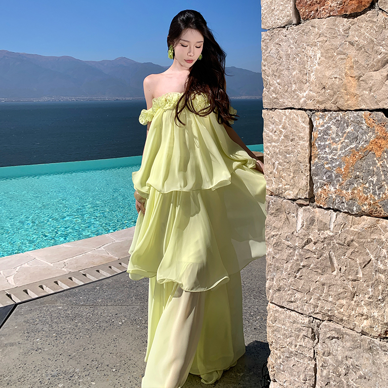 Perform evening dress light luxury formal dress