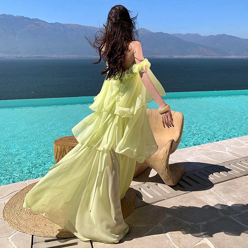 Perform evening dress light luxury formal dress