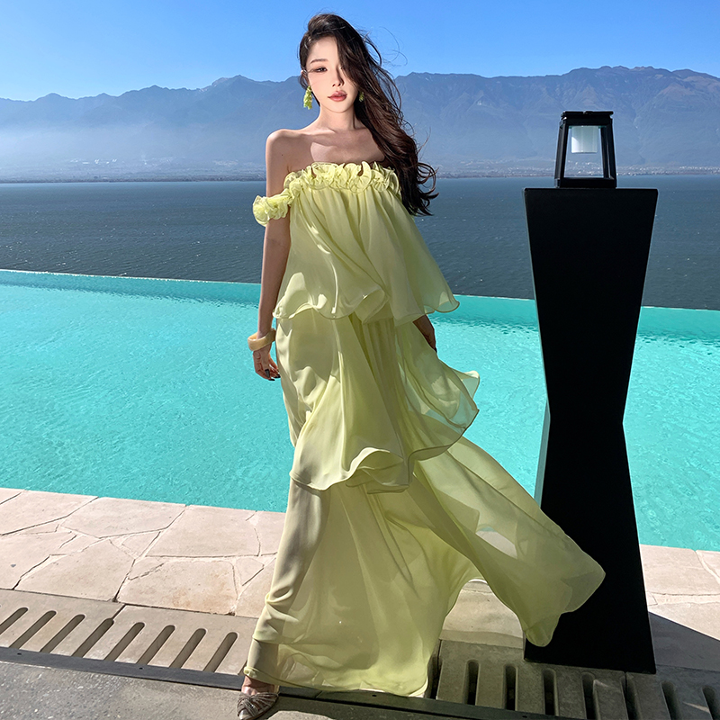Perform evening dress light luxury formal dress