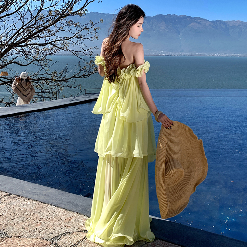 Perform evening dress light luxury formal dress