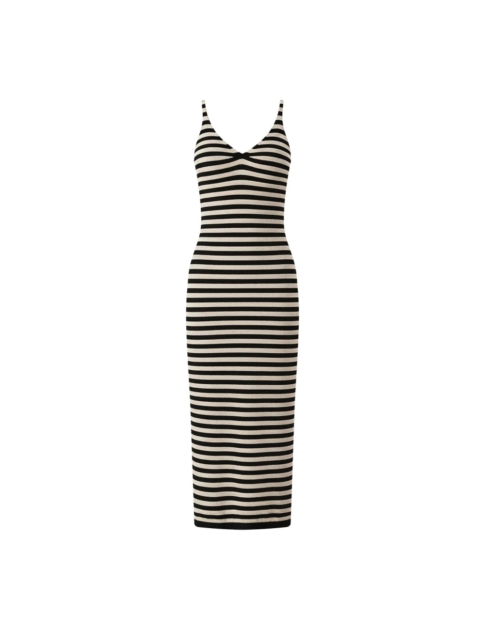 V-neck summer dress sleeveless split long dress