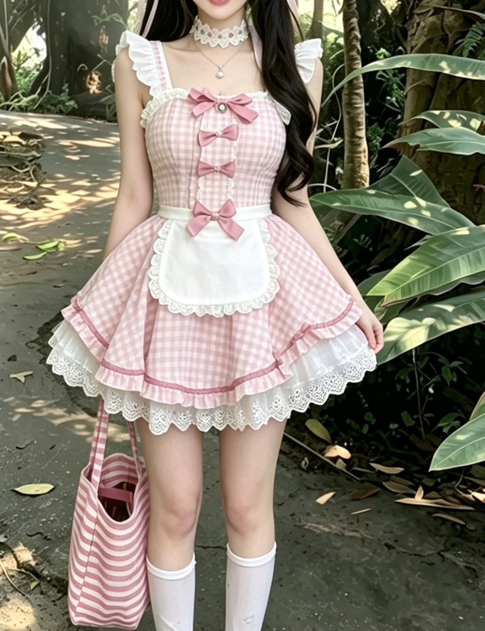 Sleeveless dress night dress a set for women