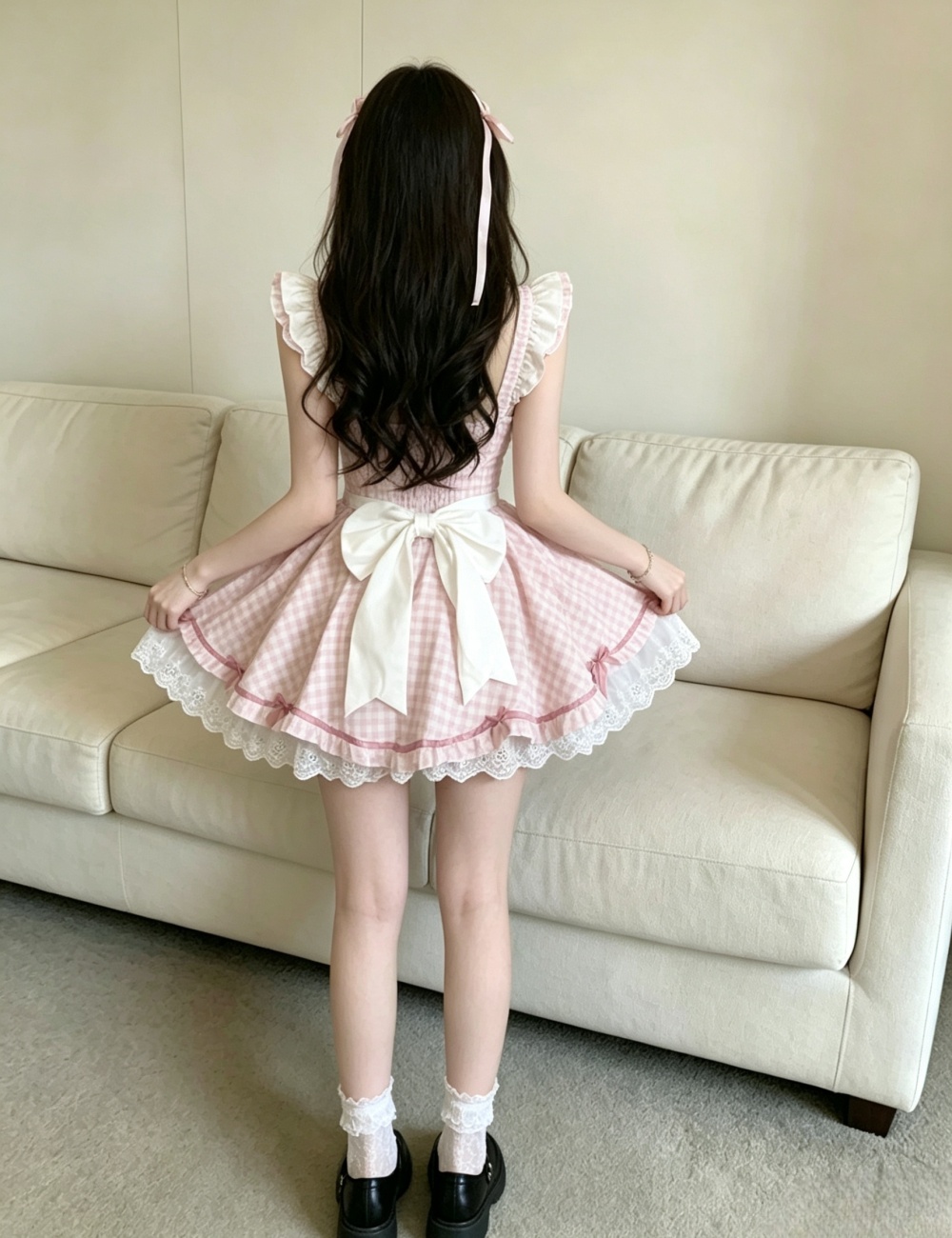 Sleeveless dress night dress a set for women