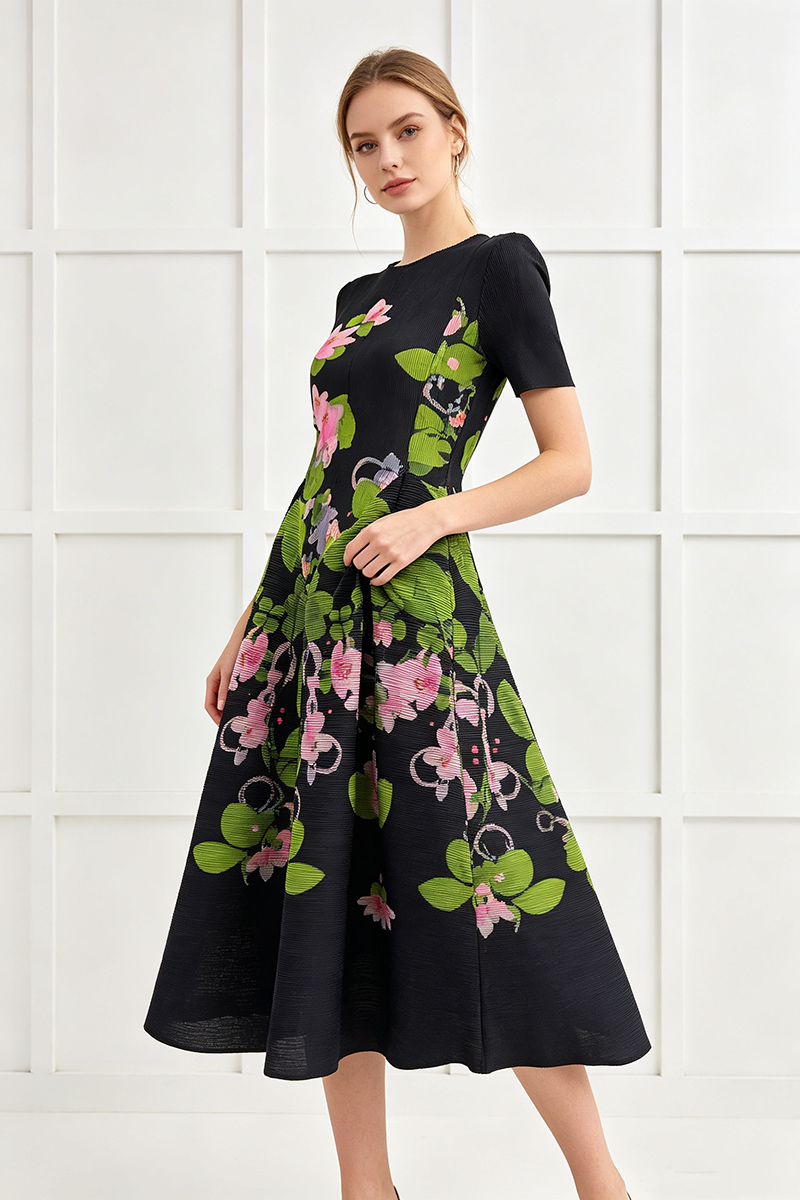 Large yard tender long dress elasticity dress for women