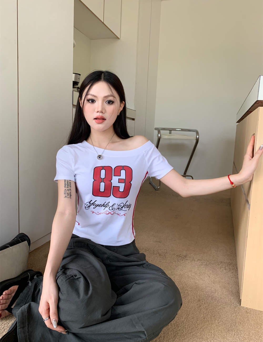Spicegirl American style short sleeve T-shirt