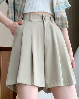 Summer shorts hold abdomen business suit for women