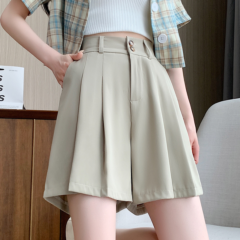 Summer shorts hold abdomen business suit for women