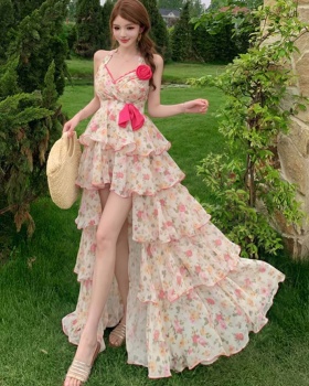 Sling cake dress sexy long dress for women