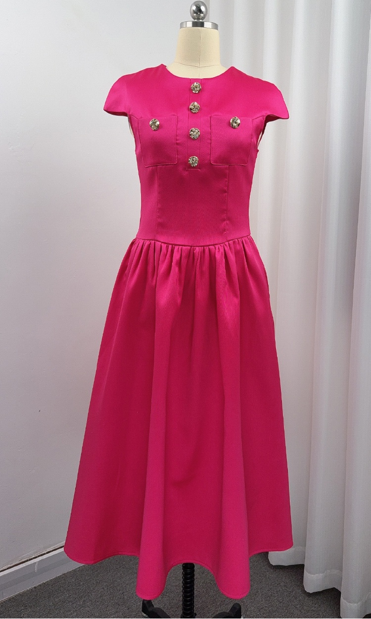 Sleeveless Sexy underwear single-breasted formal dress