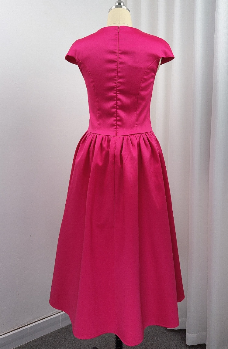 Sleeveless Sexy underwear single-breasted formal dress
