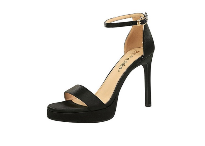 Banquet cingulate sandals round sexy platform for women