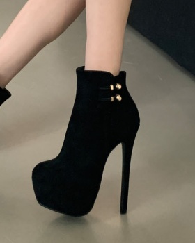High-heeled platform autumn and winter T-shirt