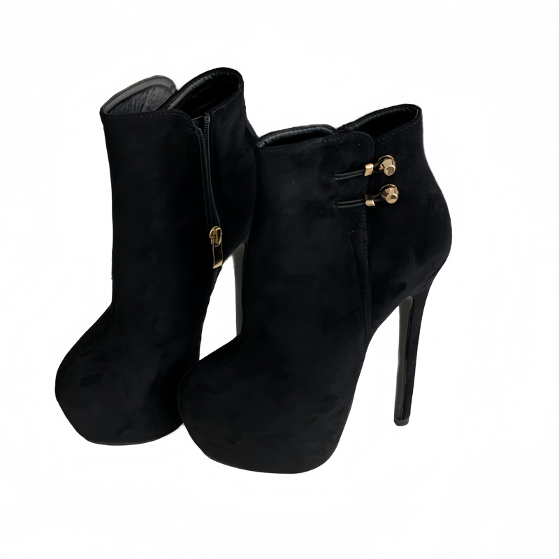 High-heeled platform autumn and winter T-shirt