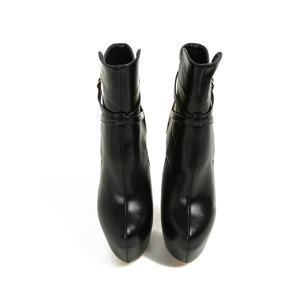 Pointed fine-root women's boots high-heeled half Boots