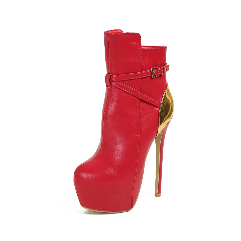 Pointed fine-root women's boots high-heeled half Boots