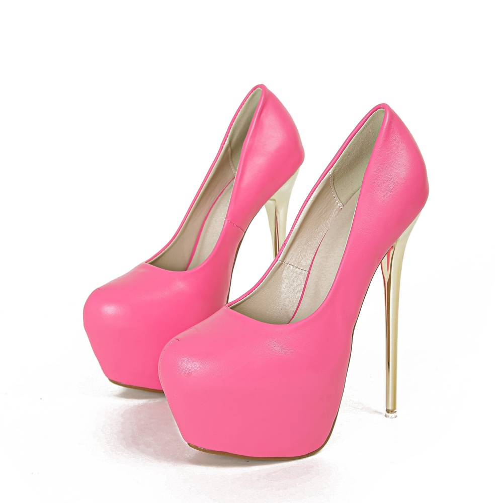 Nightclub very high platform large yard shoes for women