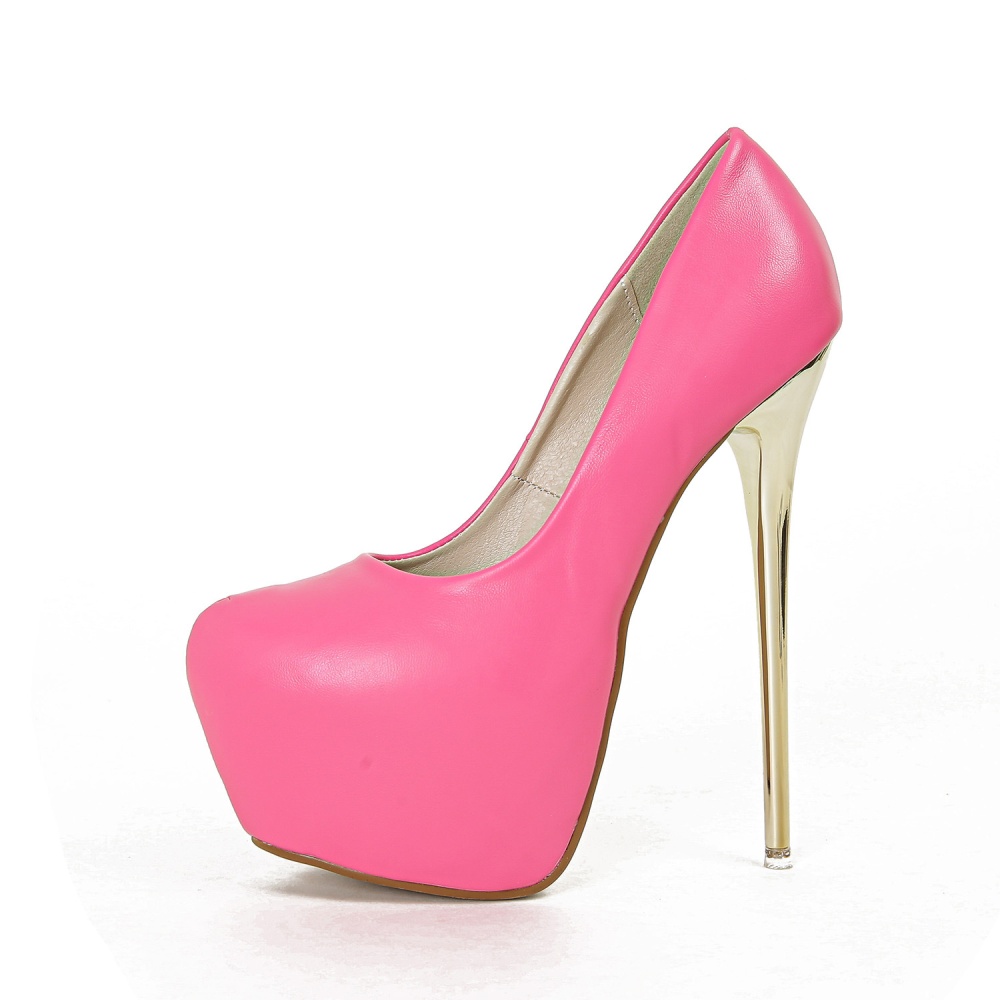 Nightclub very high platform large yard shoes for women