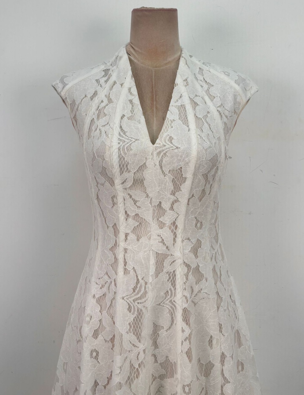 Pinched waist France style long dress retro niche dress