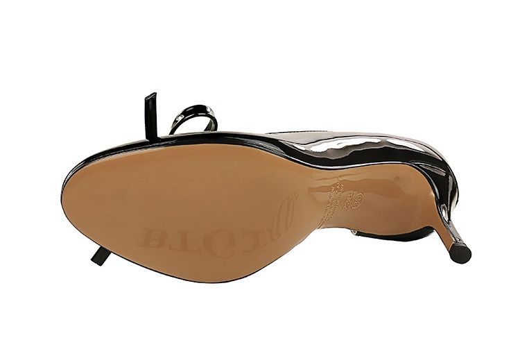 Hollow low France style stilettos sweet bow decoration lazy shoes