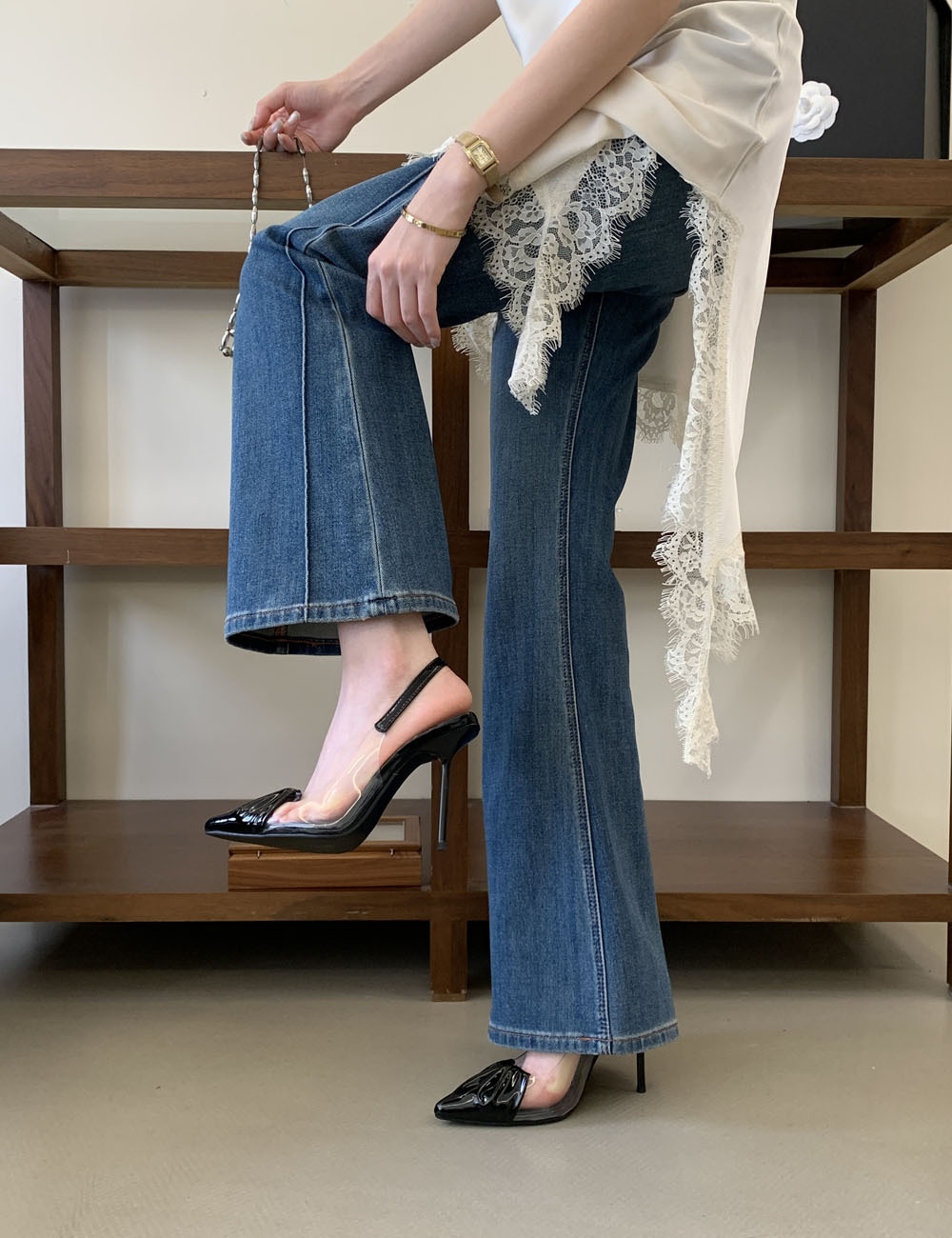 Low high-heeled shoes summer shoes for women
