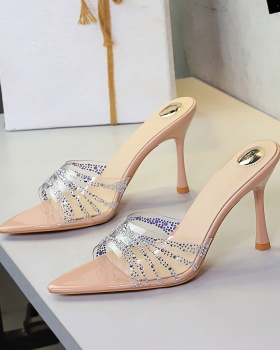 European style lazy shoes sexy sandals for women
