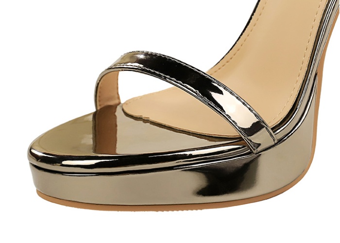 European style sandals high-heeled platform for women