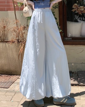 Casual high waist wide leg pants autumn pants for women