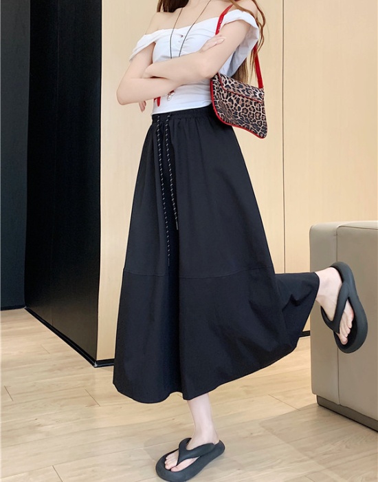 Tender large yard high waist slim autumn skirt for women