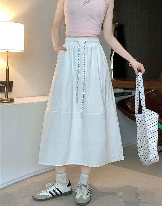 Tender large yard high waist slim autumn skirt for women