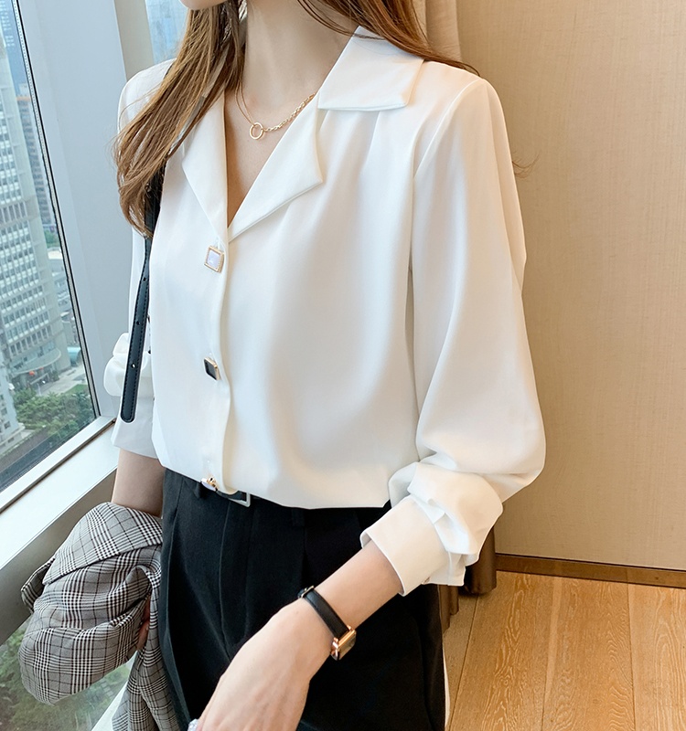 Long sleeve bottoming shirt shirt for women