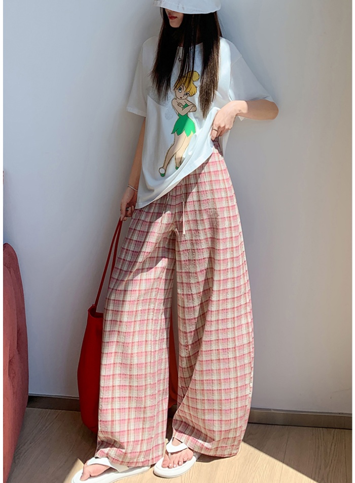 All-match straight pants wide leg pants for women
