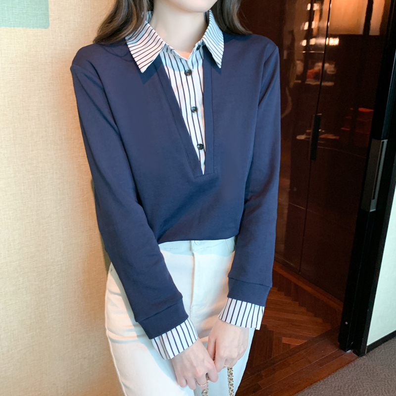 Fashion show young T-shirt autumn business suit