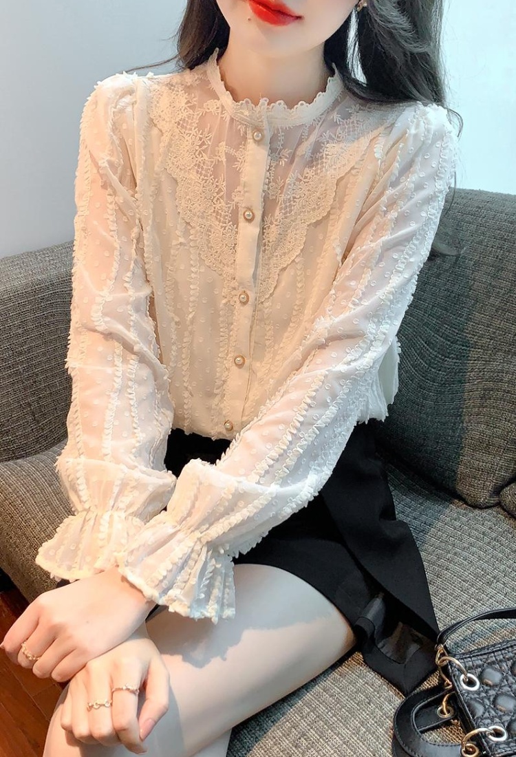 All-match tops Korean style shirt for women