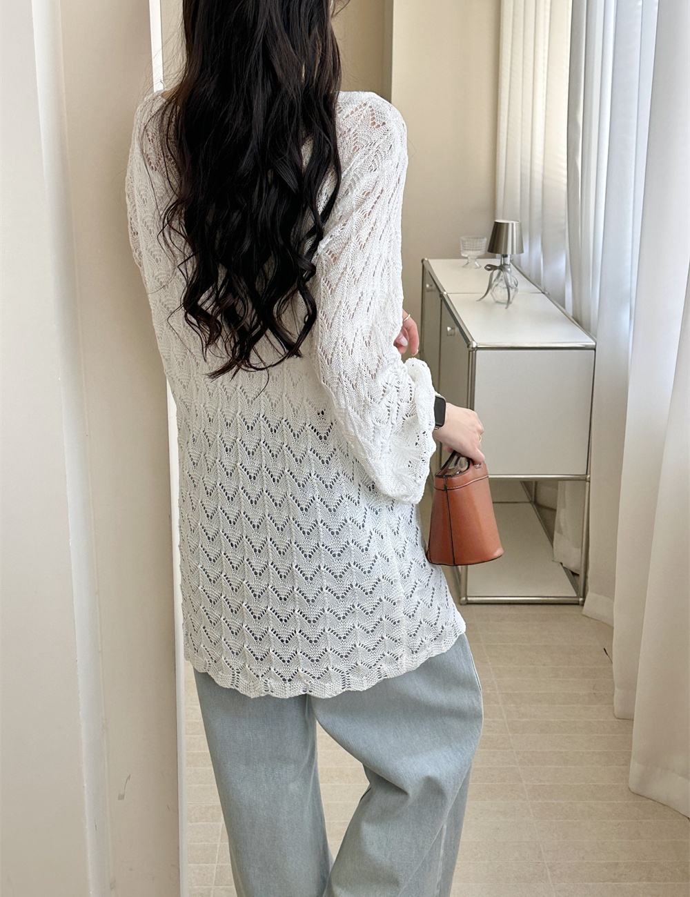 Fashion lazy tops Korean style smock for women