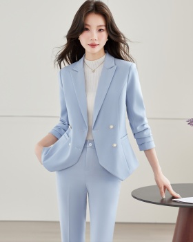 Thin summer coat profession business suit 2pcs set