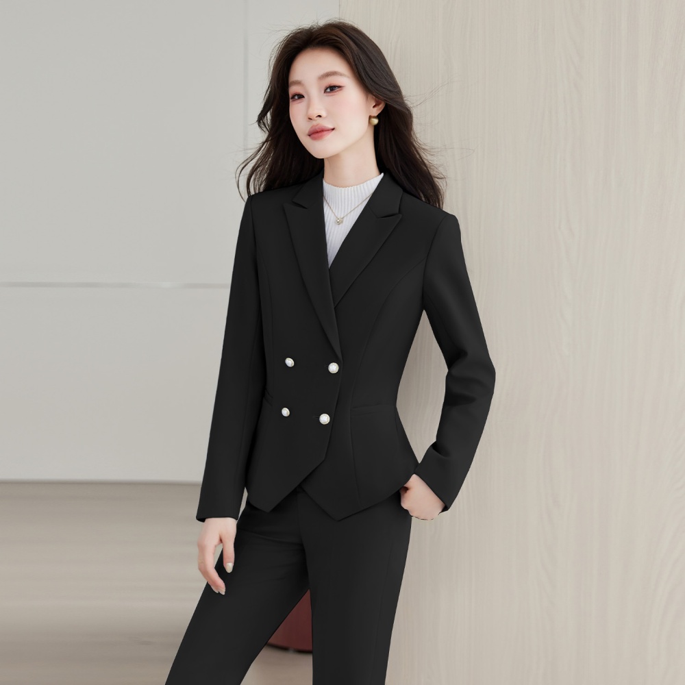 Thin summer coat profession business suit 2pcs set