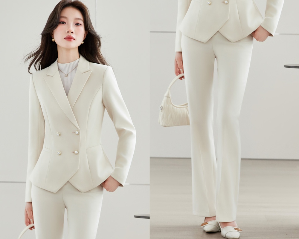 Thin summer coat profession business suit 2pcs set